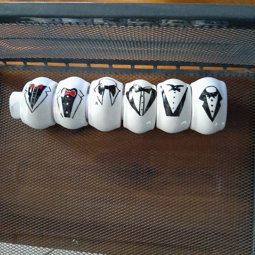 Rond de serviette en porcelaine