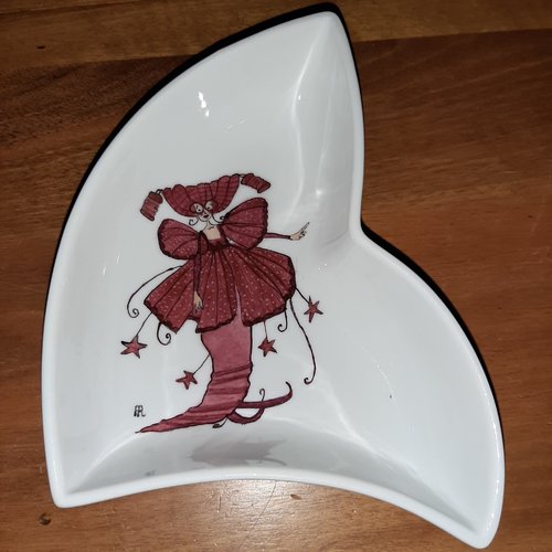 Coupelle  aperitif en porcelaine