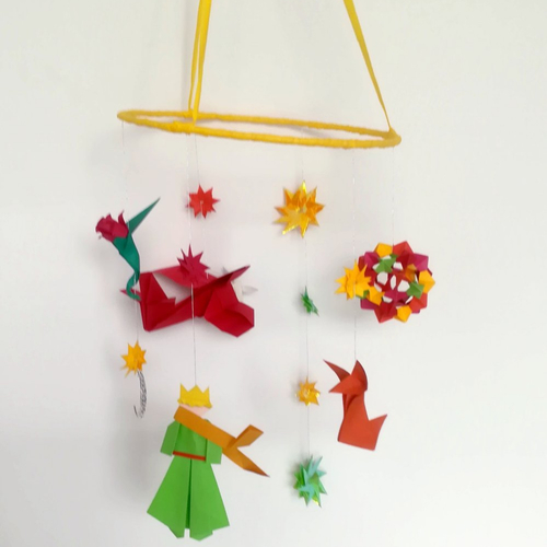 Lot De 10 Faire Parts De Naissance En Origami Patchwork Poisson Pour Invitation Bapteme Et Fete Anniversaire Garcon Fill Un Grand Marche