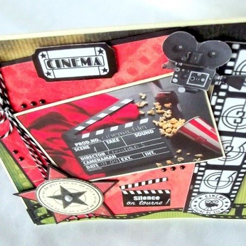 Carte Anniversaire Homme Theme Cinema Un Grand Marche