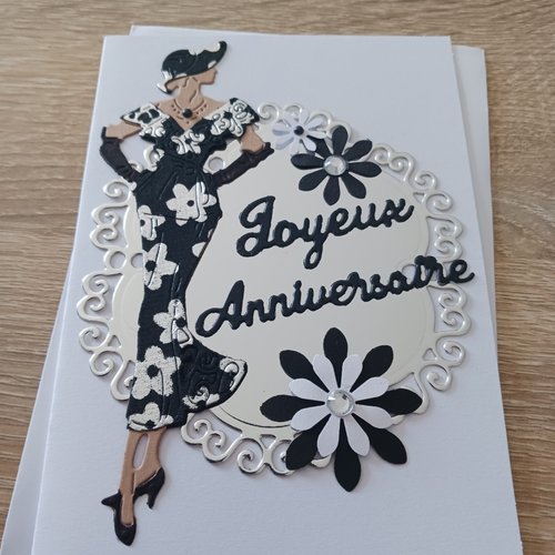 Carte anniversaire femme