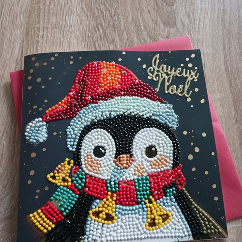 Carte noël "pingouin"