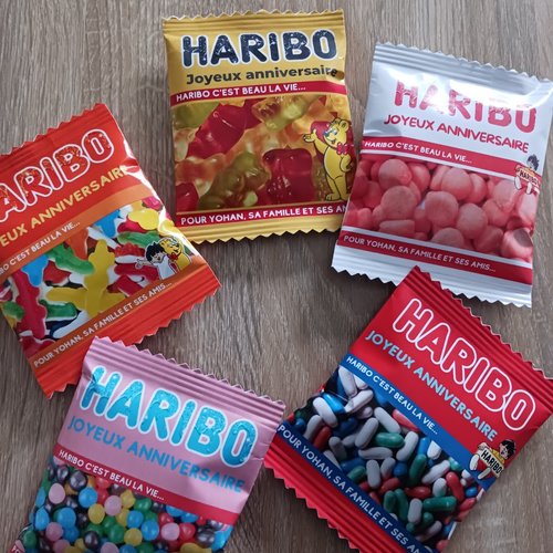 Sachet personnalisé haribo