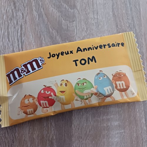 Paquets personnalisés m&ms
