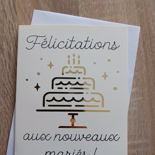 Carte mariage