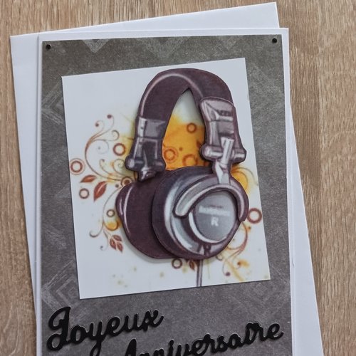 Carte anniversaire "ados"