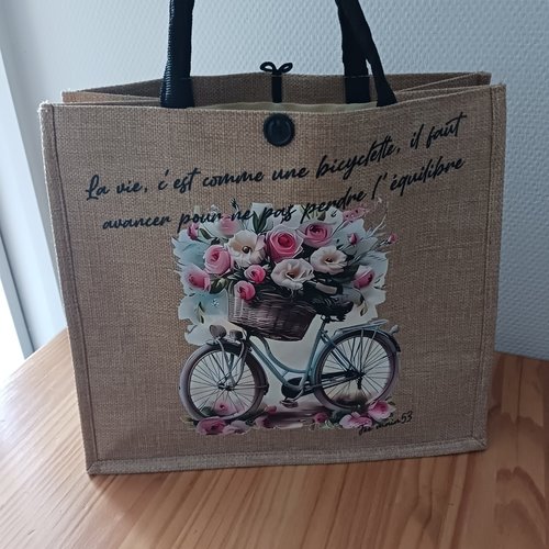 Sac cabas vélo"