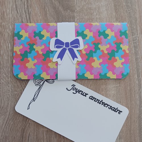 Pochette cadeau "anniversaire"