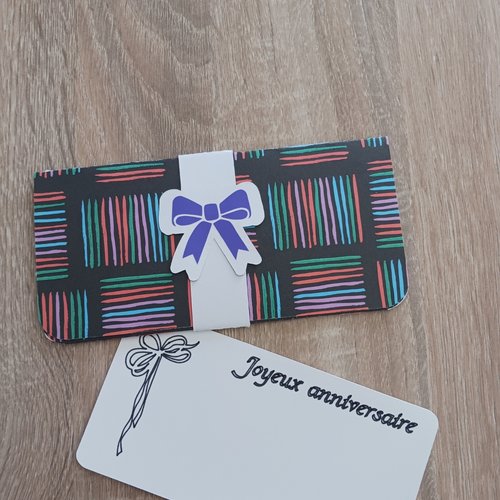 Pochette cadeau "anniversaire"