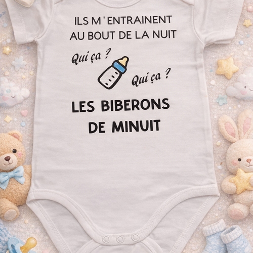 Body enfant "biberon"