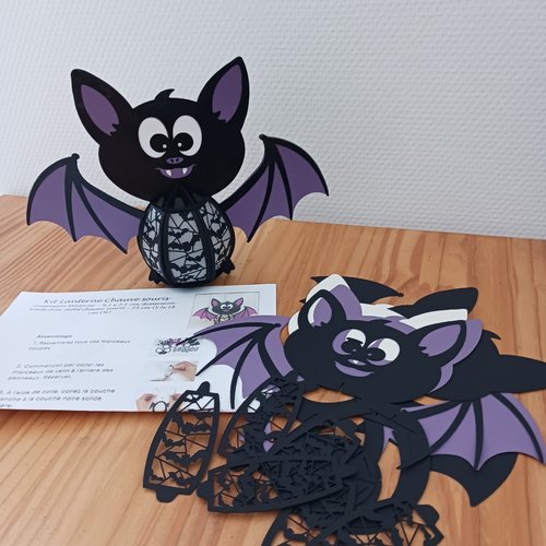 Kit lanterne "chauve souris"