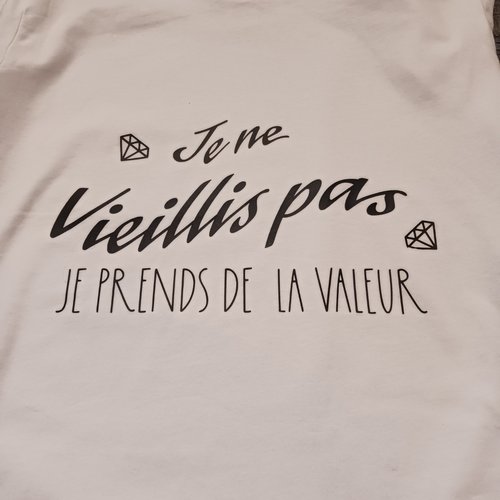 T.shirt personnalisé "anniversaire"