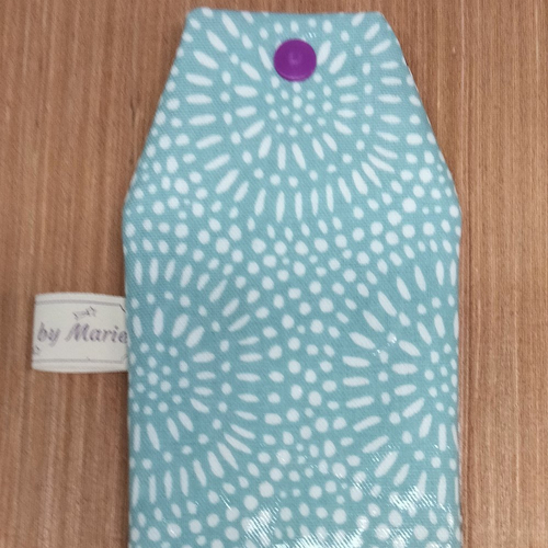 Étui brosse à dents - coton enduit - romantique