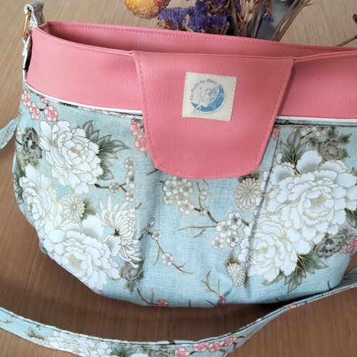 Sac - bandoulière - tissu japonais