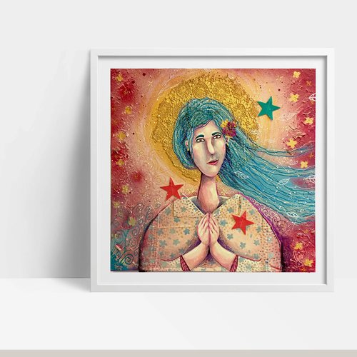 Tirage d'art - illustration "la silencieuse"