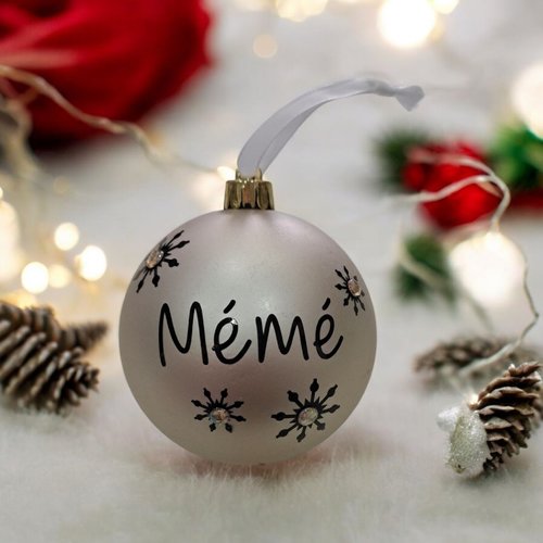 Boule de noël personnalisée – déstockage