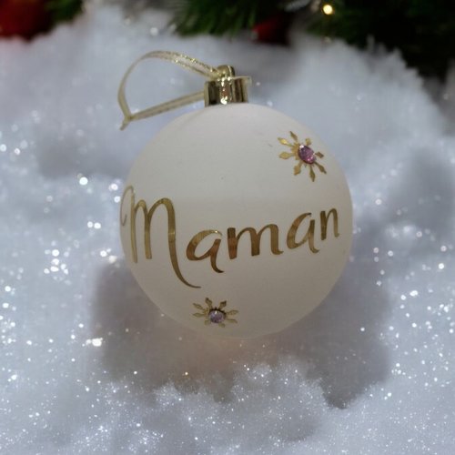 Boule de noël personnalisée – déstockage