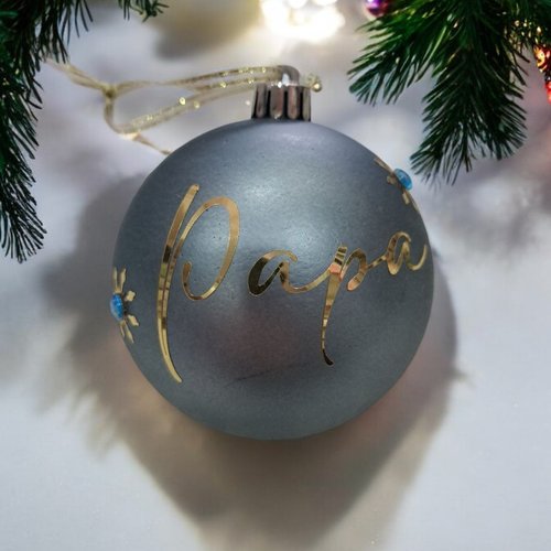 Boule de noël personnalisée – déstockage