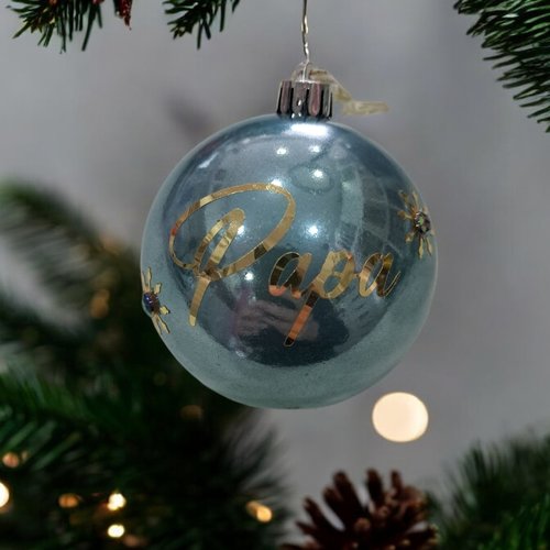 Boule de noël personnalisée – déstockage