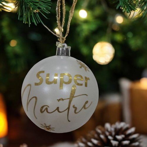 Boule de noël personnalisée – déstockage