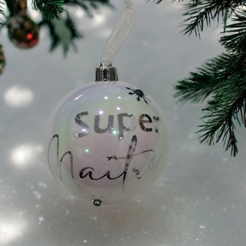 Boule de noël personnalisée – déstockage