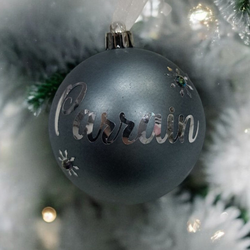 Boule de noël personnalisée – déstockage