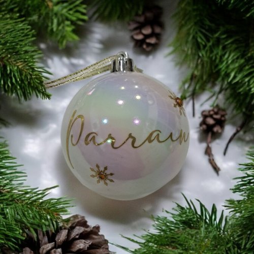 Boule de noël personnalisée – déstockage