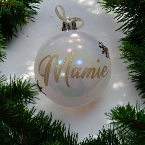 Boule de noël personnalisée – déstockage