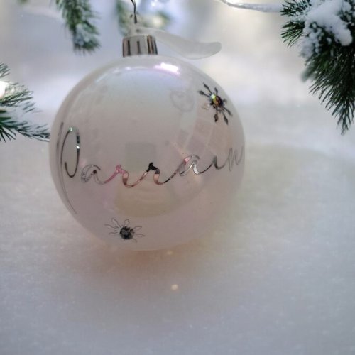 Boule de noël personnalisée – déstockage