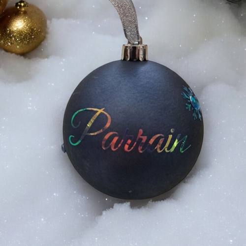 Boule de noël personnalisée – déstockage