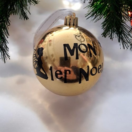 Boule de noël personnalisée – déstockage