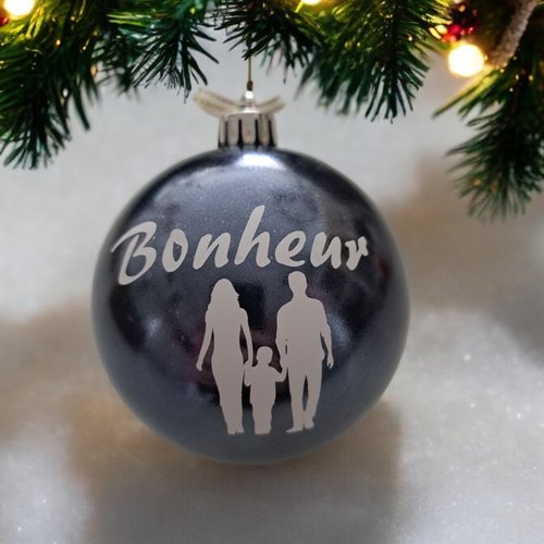 Boule de noël personnalisée – déstockage