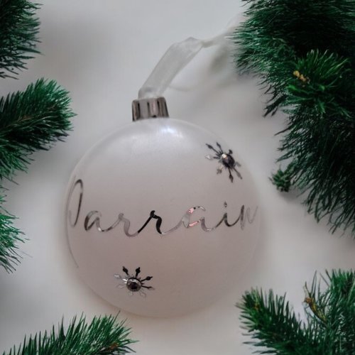Boule de noël personnalisée – déstockage