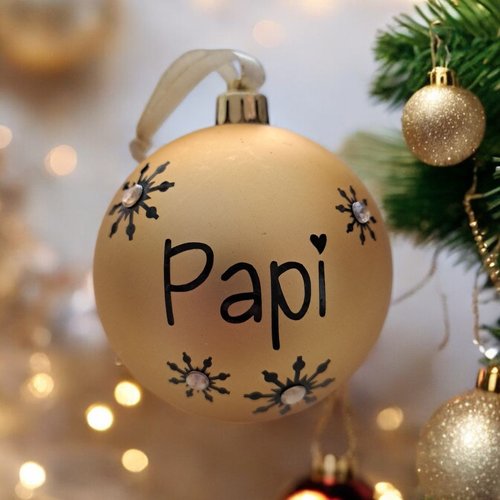 Boule de noël personnalisée – déstockage