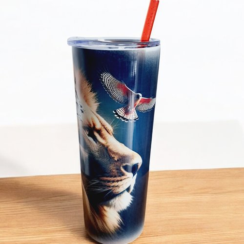 Gobelet isotherme 20 oz (590 ml) /tumbler - lion