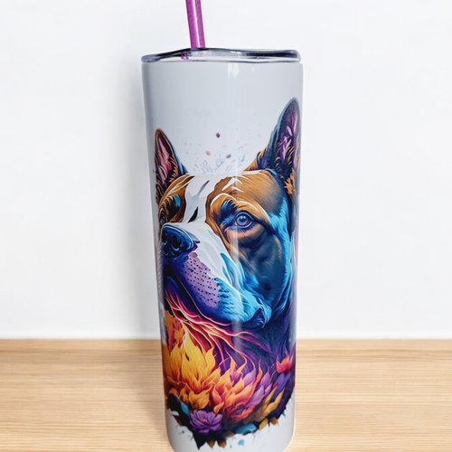 Gobelet isotherme 20 oz (590 ml) /tumbler - chien