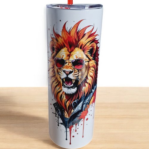 Gobelet isotherme 20 oz (590 ml) /tumbler - lion