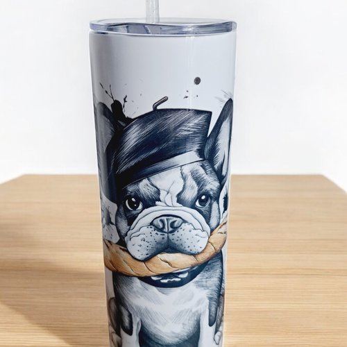 Gobelet isotherme 20 oz (590 ml) /tumbler - chien