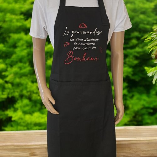"la gourmandise" - tablier adulte