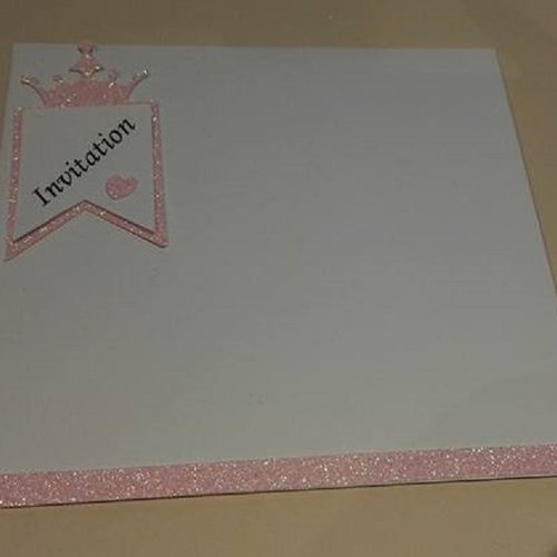 Lot de 10 enveloppes décorées - princesse