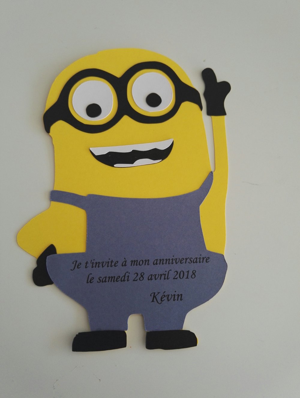 Lot De 5 Cartes D Anniversaire Invitation Anniversaire Theme Les Mignons Un Grand Marche