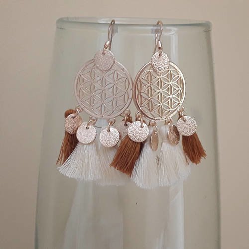 Boucles d oreille attrape rêvé esprit bohème