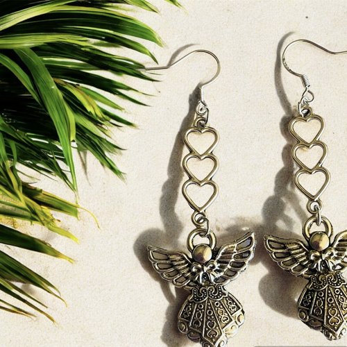 Boucles d oreille protection porte bonheur