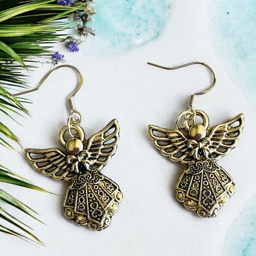 Boucles d oreille protection porte bonheur