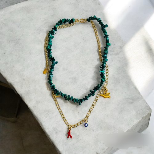 Collier protection fille femme