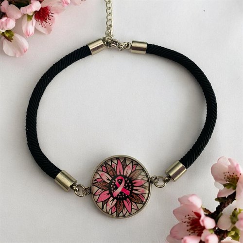 Octobre rose bracelet