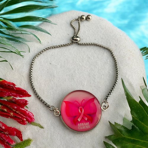 Octobre rose bracelet