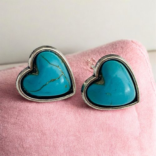 Boucles d oreille turquoise
