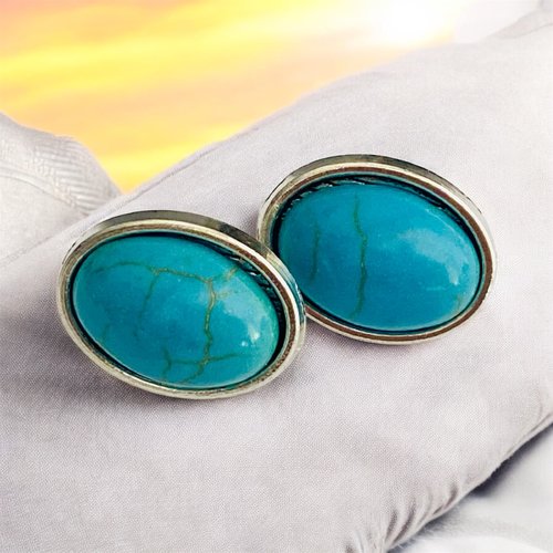 Boucles d oreille turquoise