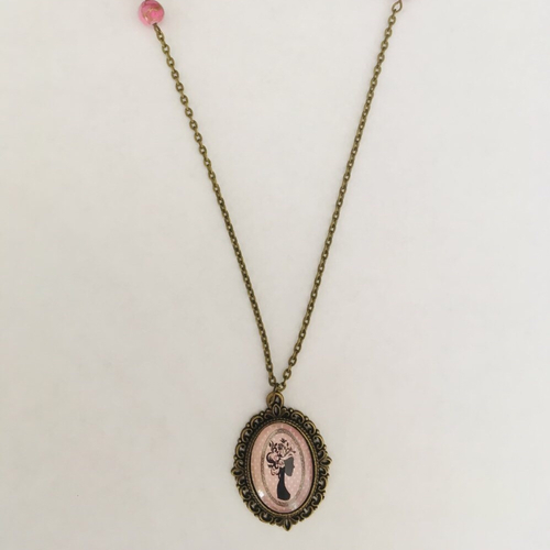 Sautoir style baroque chic 